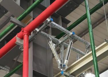 眉山市该抗震支架的整体式支吊架结构协调性好